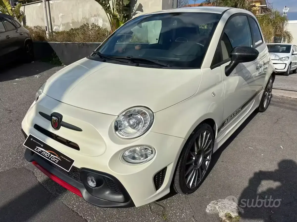 Usata Abarth 595 Turismo 160 CV (117 kW) 2014 Bianco Berlina