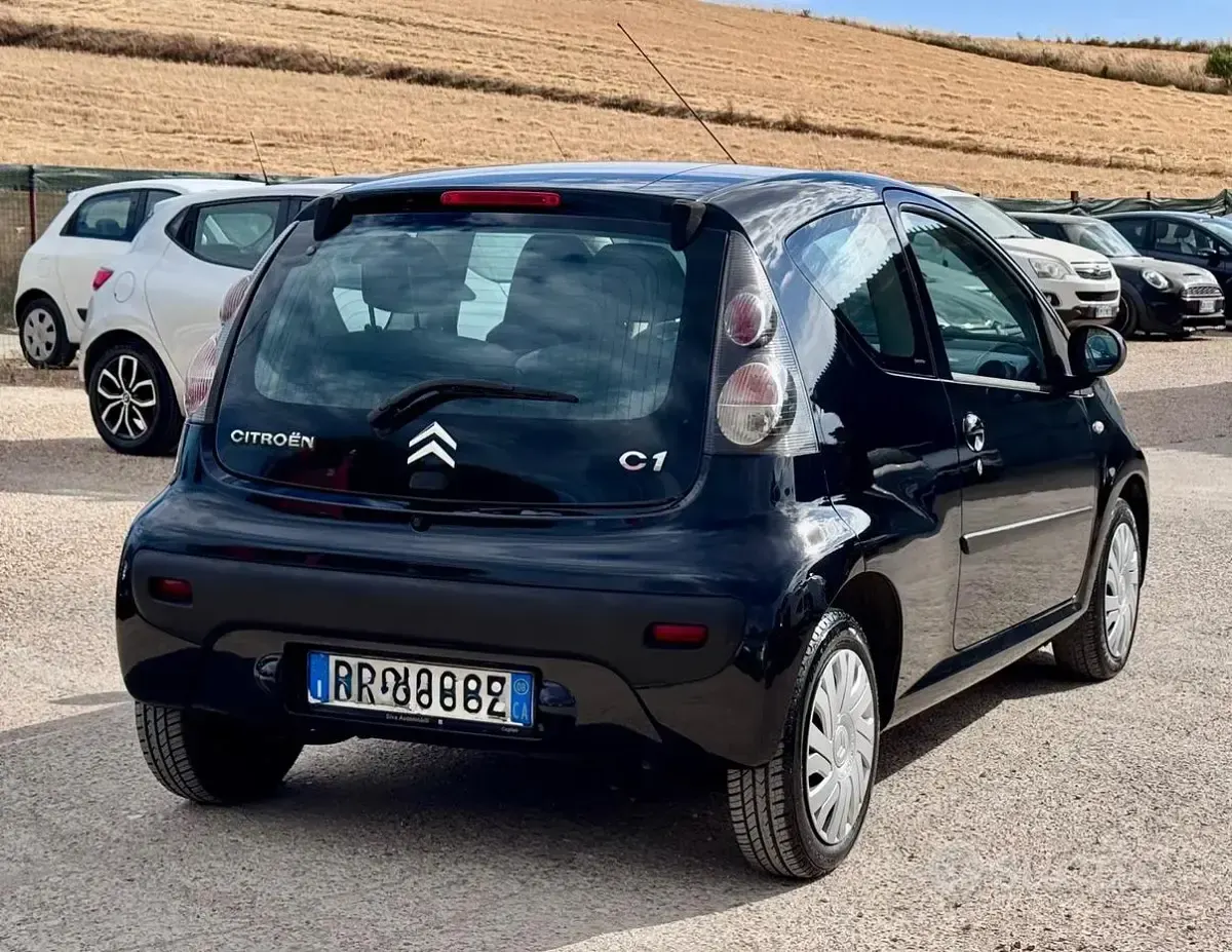 Usata Citroën C1 68 CV (50 kW) 2008 Nero Utilitaria