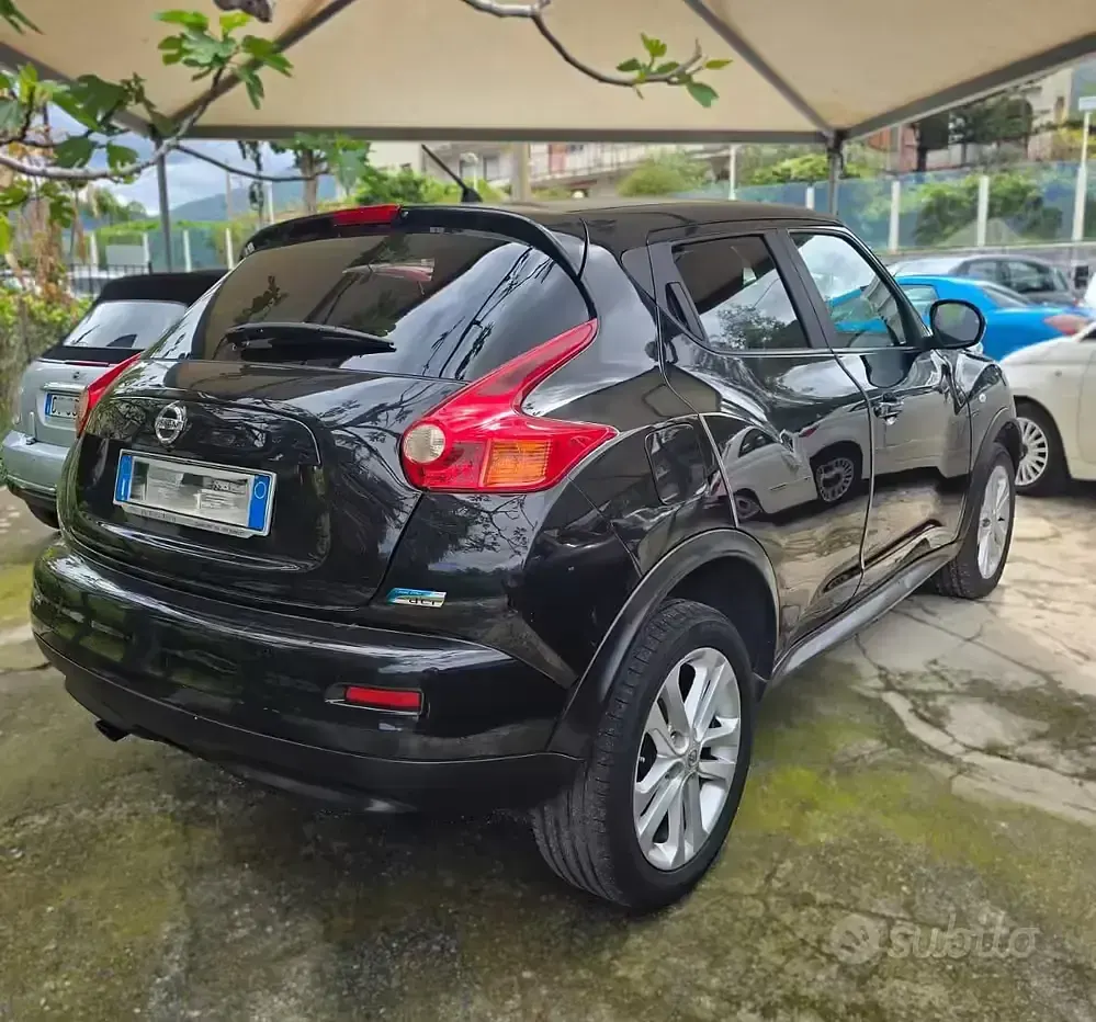 Usata Nissan Juke Acenta 110 CV (80 kW) 2011 Nero SUV