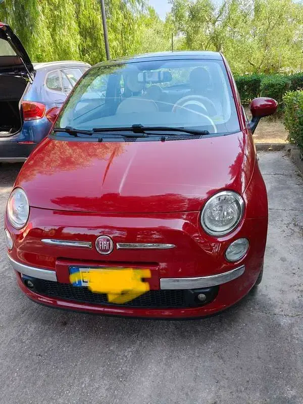 Usata Fiat 500 84 CV (61 kW) 2015 Rosso Utilitaria