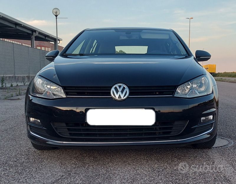 Usata VW Golf VII Highline 110 CV (80 kW) 2015 Nero Berlina