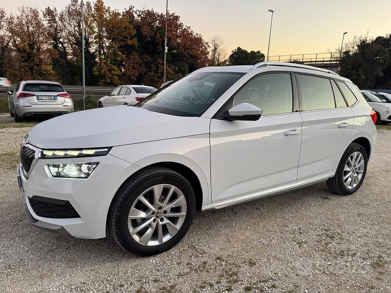 Usata Skoda Kamiq Style 90 CV (66 kW) 2022 Bianco SUV
