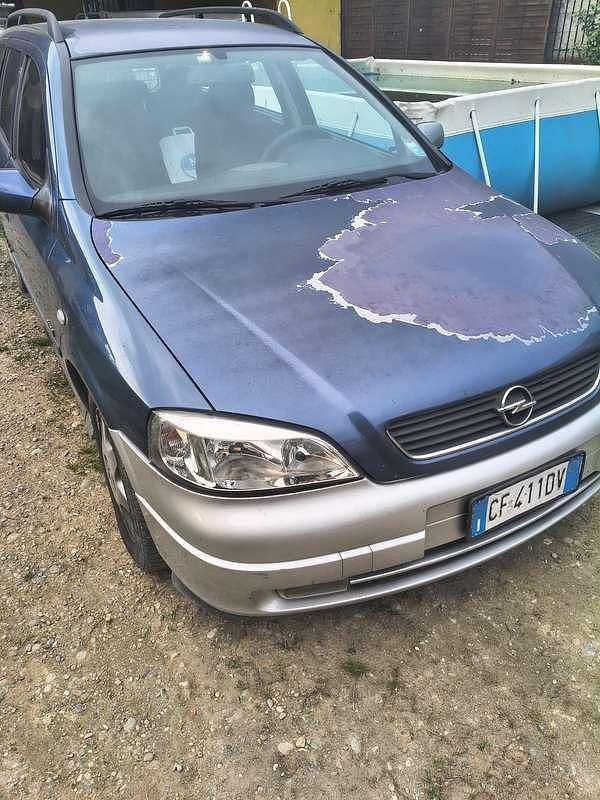 Usata Opel Astra Club 75 CV (55 kW) 2003 Blu/azzurro Station wagon