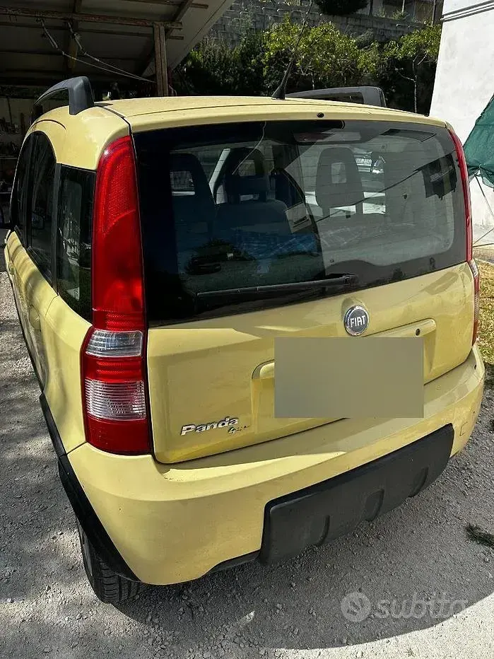 Usata Fiat Panda 4x4 60 CV (44 kW) 2005 Giallo Utilitaria