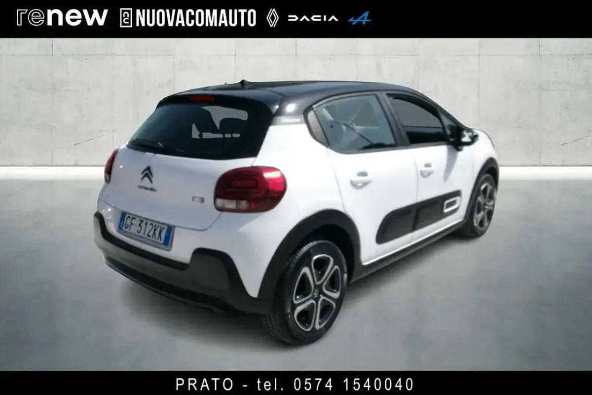 Usata Citroën C3 PureTech 83 CV (61 kW) 2021 Bianco ghiaccio Utilitaria
