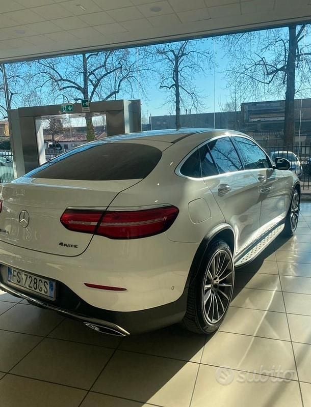 Usata Mercedes GLC350 Premium 258 CV (189 kW) 2018 Bianco Coupé
