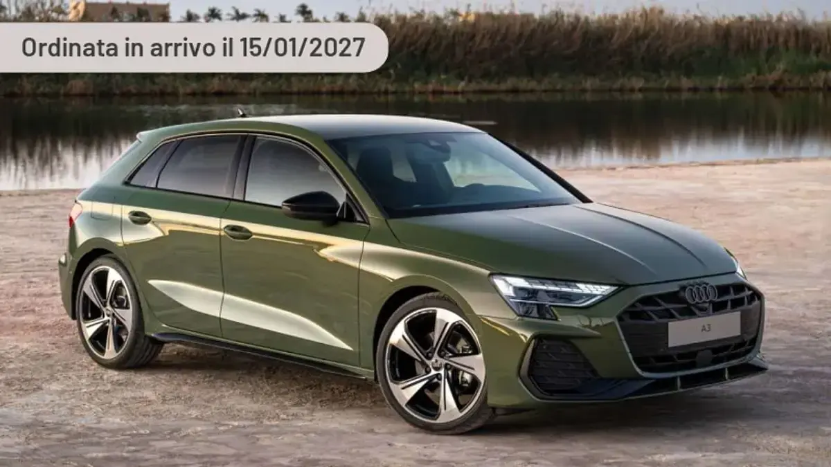 Ny Audi A3 116 HK (85 kW) 2025 Silver Sedan