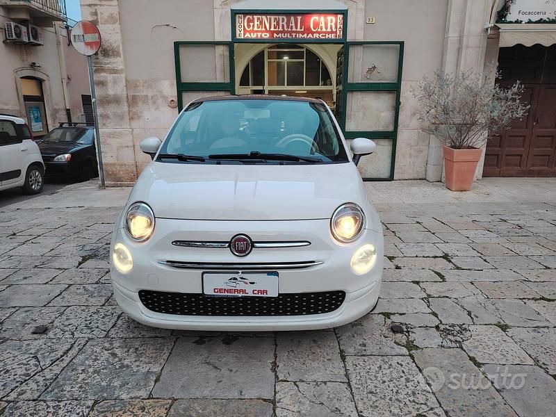 Bianco Usata 2018 Fiat 500 Lounge Tre volumi | 7999 € (Buon prezzo) - Immagine 1/4