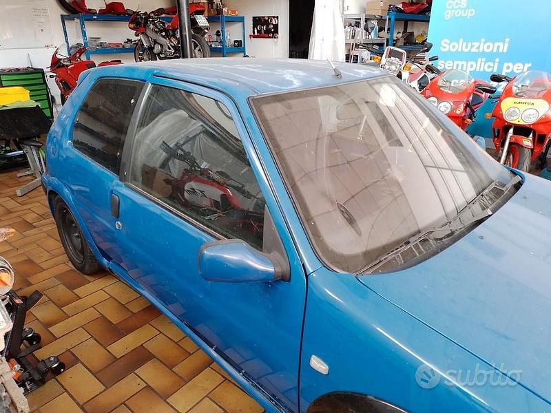 Usata Peugeot 106 118 CV (86 kW) 1999 Blu Utilitaria