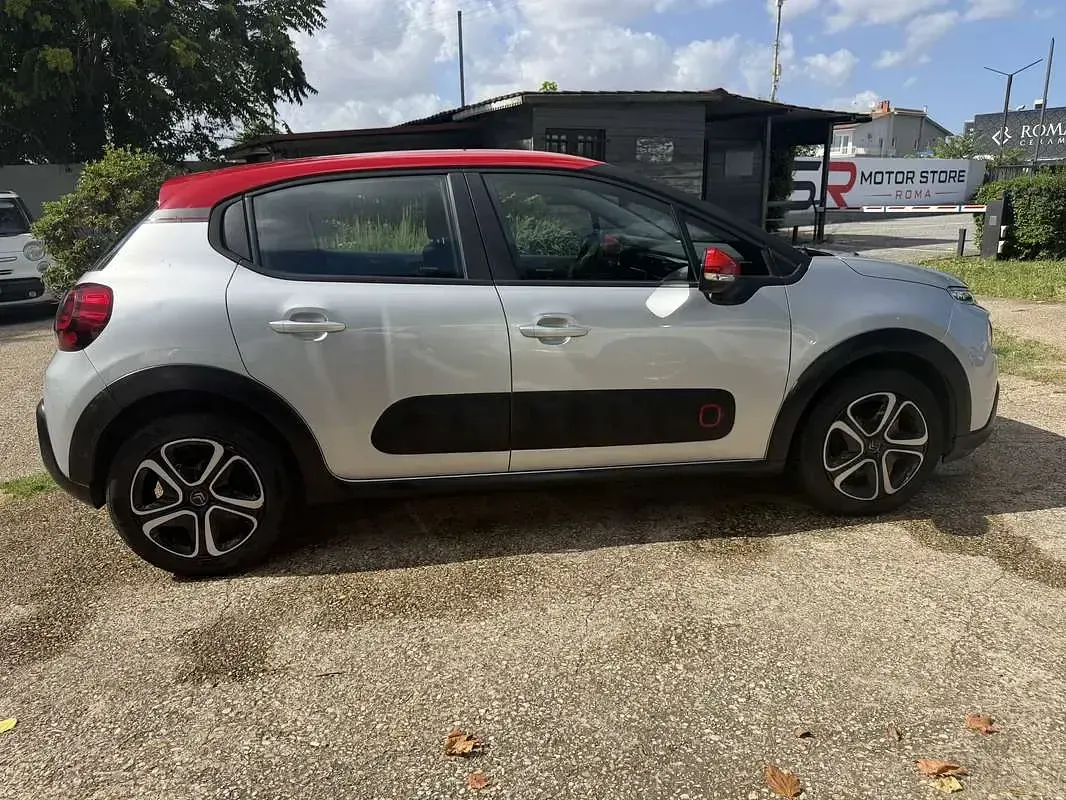 Usata Citroën C3 Feel 82 CV (60 kW) 2017 Argento Berlina