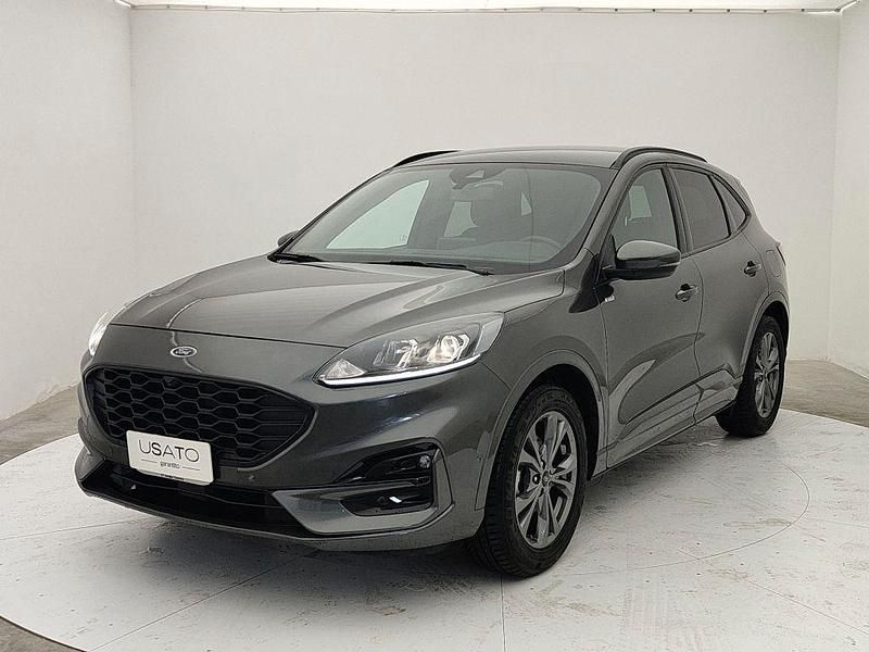 Grigio Usata 2022 Ford Kuga ST-Line SUV | 23.900 € (Buon prezzo) - Immagine 1/4