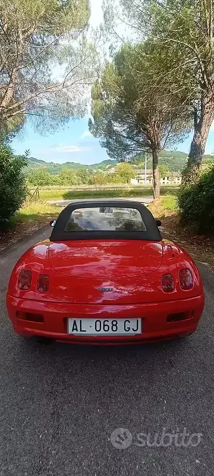 Usata Fiat Barchetta 131 CV (96 kW) 1996 Rosso Cabrio