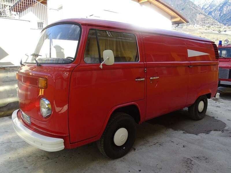 Usata VW T2 69 CV (50 kW) 1977 Rosso Furgone