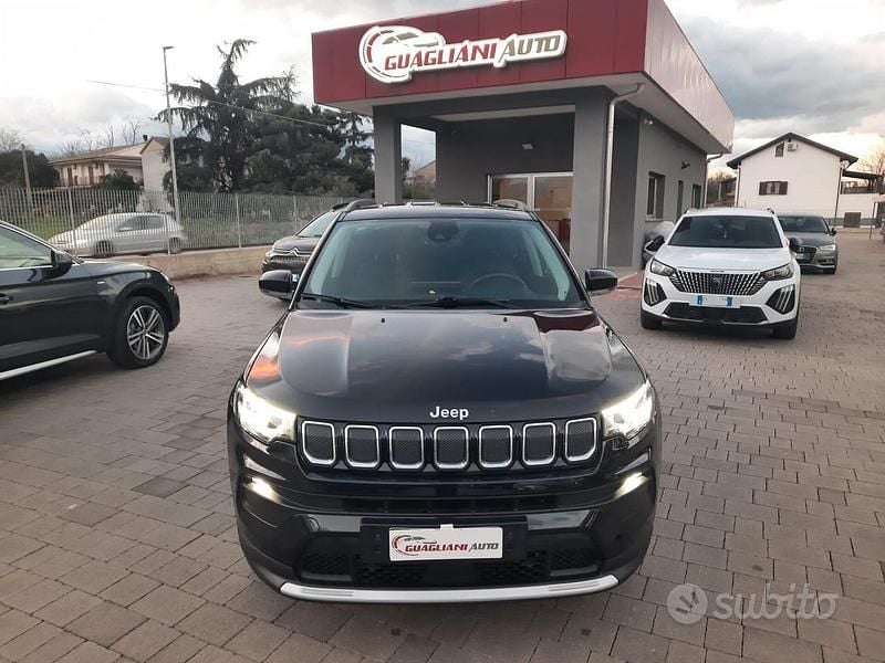 Nero Usata 2021 Jeep Compass Limited SUV | 22.500 € (Cara) - Immagine 1/4