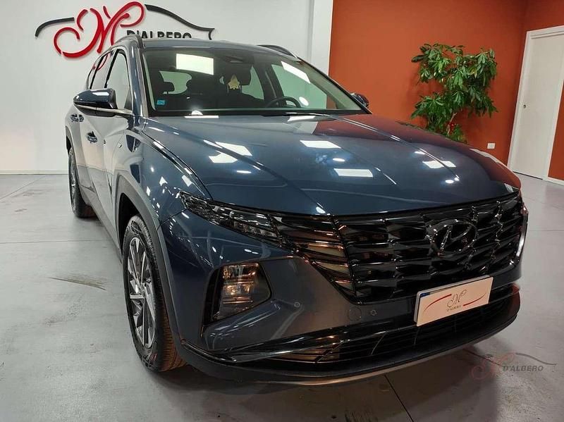 Blu/azzurro Usata 2022 Hyundai Tucson SUV | 22.900 € (Buon prezzo) - Immagine 1/4
