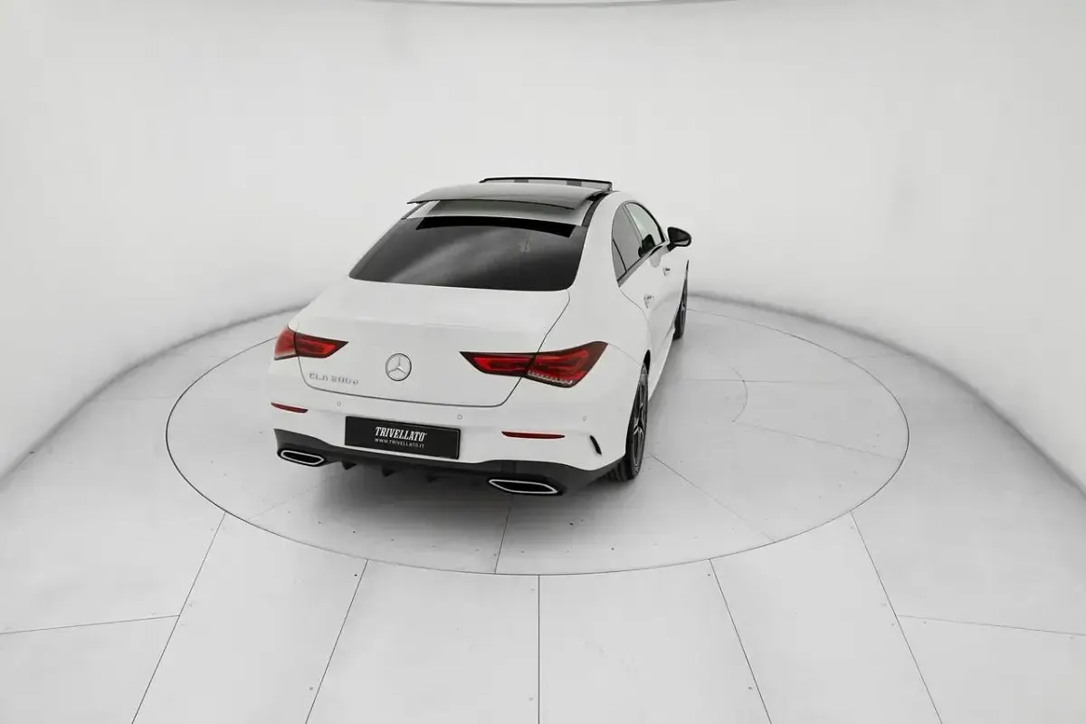 Usata Mercedes CLA200 Premium 150 CV (110 kW) 2022 Bianco Coupé