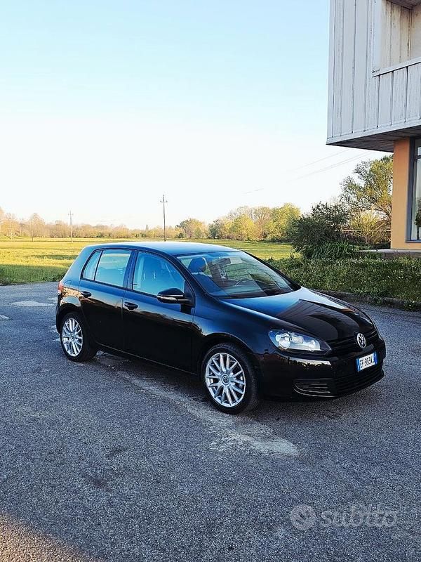 Usata VW Golf VI United 80 CV (58 kW) 2011 Nero Utilitaria