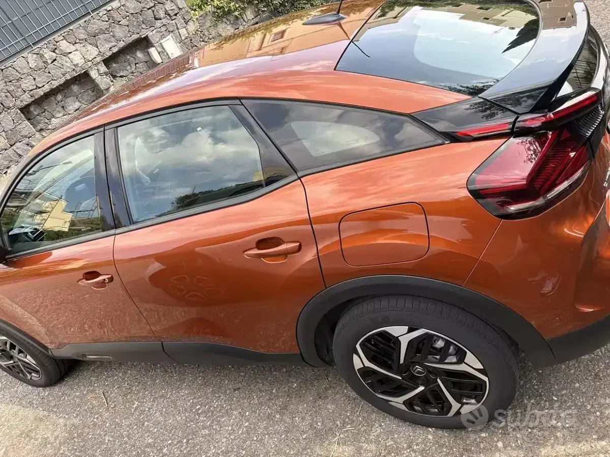 Usata Citroën C4 131 CV (96 kW) 2021 Arancione Berlina
