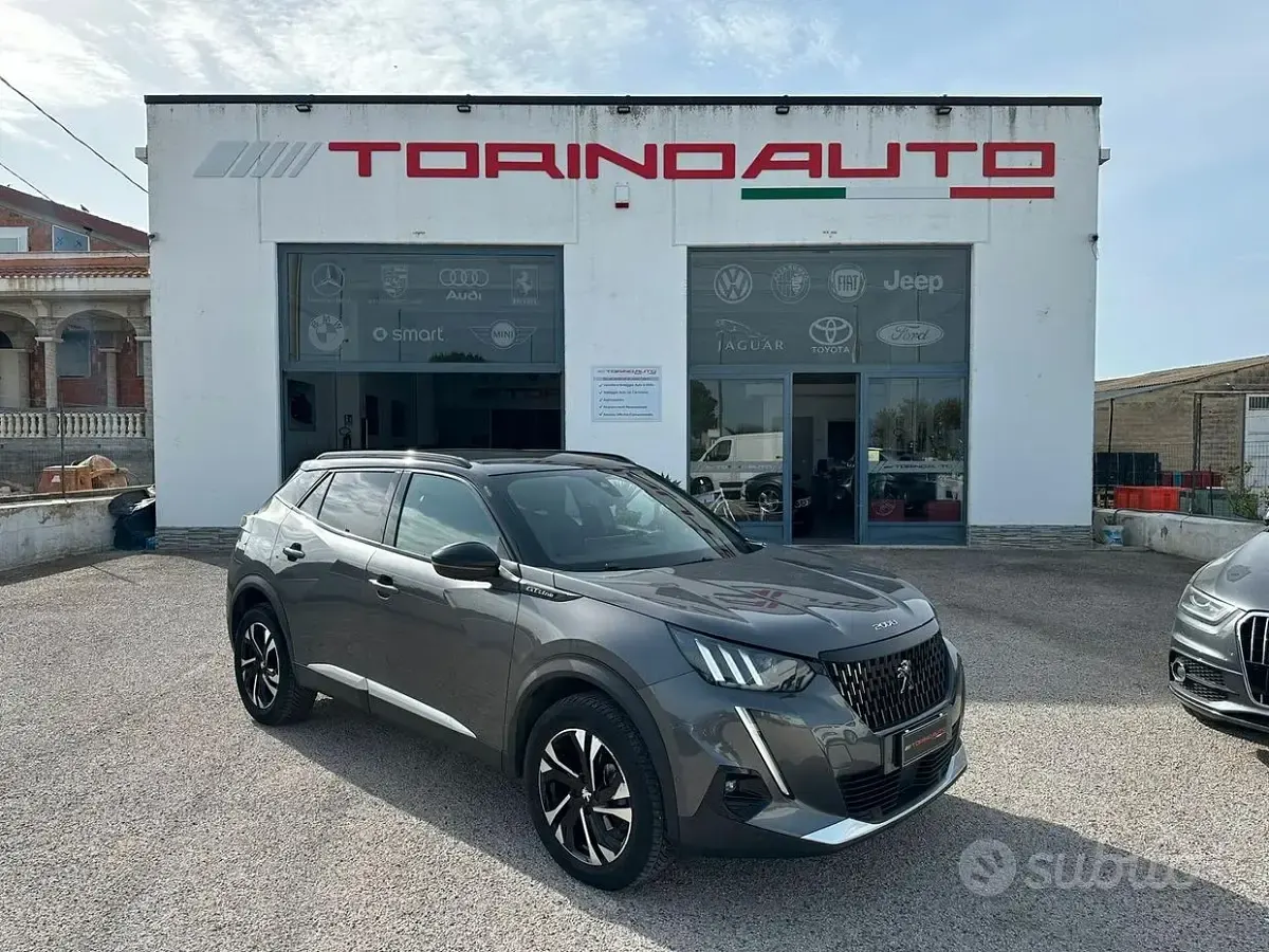 Brugt Peugeot 2008 GT-line 131 HK (96 kW) 2020 Grå SUV