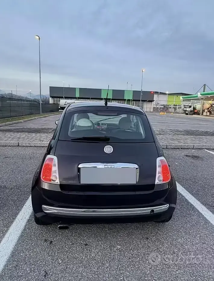 Usata Fiat 500 69 CV (50 kW) 2009 Blu Cabrio