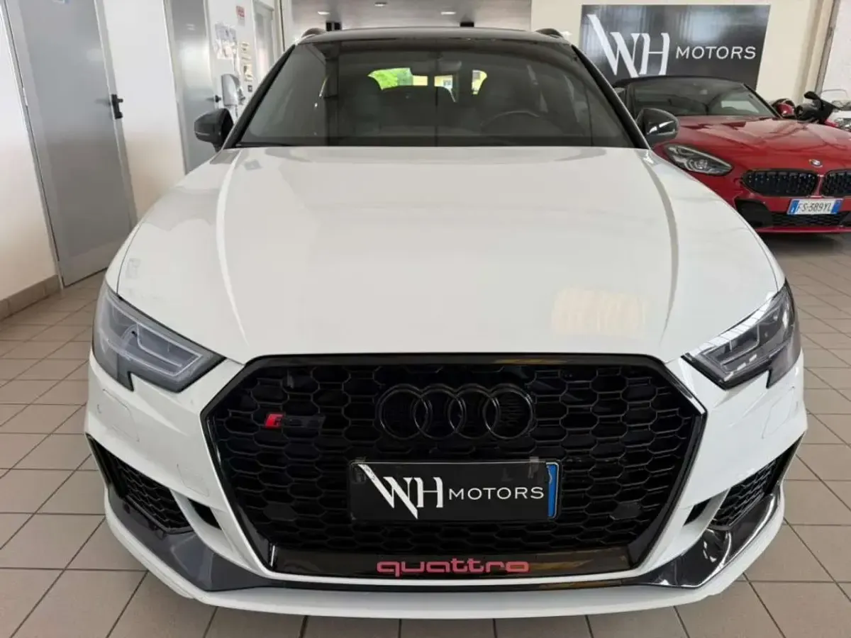 Usata Audi RS3 400 CV (294 kW) 2018 Bianco Berlina