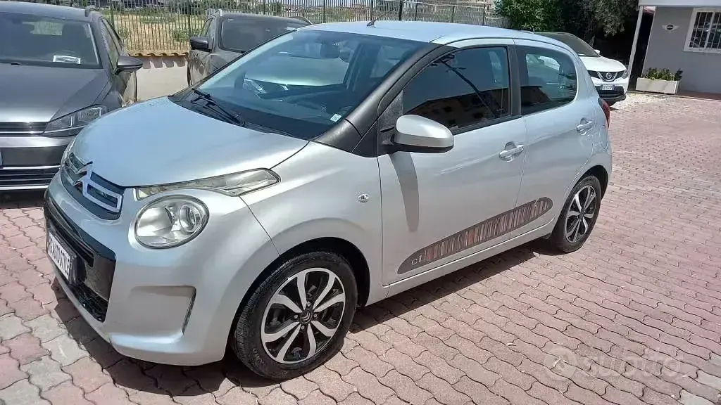 Usata Citroën C1 PureTech 82 CV (60 kW) 2018 Grigio Utilitaria