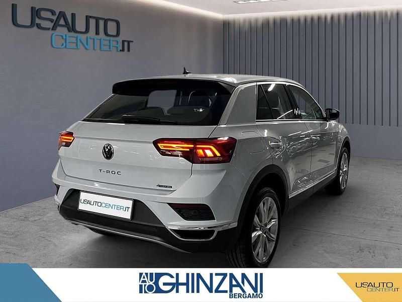 Usata VW T-Roc Advance 150 CV (110 kW) 2021 Bianco SUV