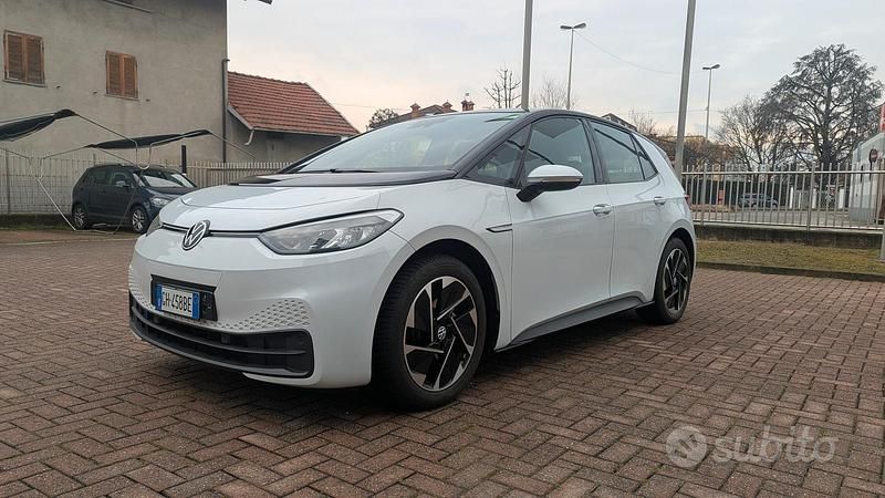 Usata VW ID.3 44 kW (61 CV) 2021 Bianco Utilitaria
