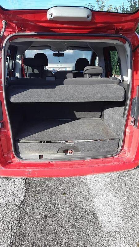 Usata Fiat Qubo Trekking 77 CV (56 kW) 2011 Rosso Monovolume