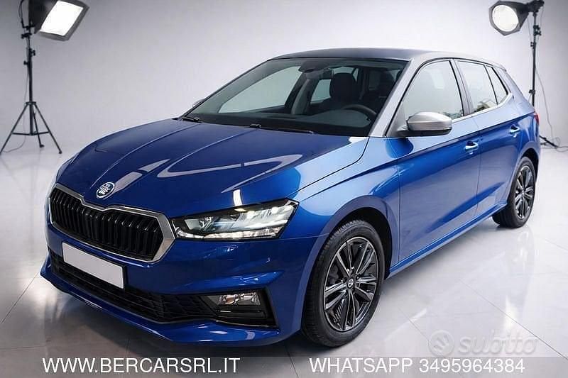 Usata Skoda Fabia Style 80 CV (58 kW) 2023 Blu Utilitaria