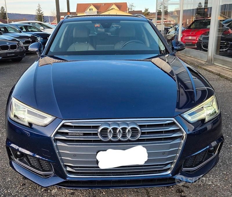 Begagnad Audi A4 Comfort 170 HK (125 kW) 2017 Blå Kombi