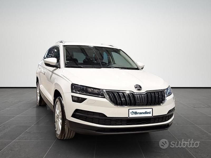 Usata Skoda Karoq Style 116 CV (85 kW) 2019 Bianco SUV