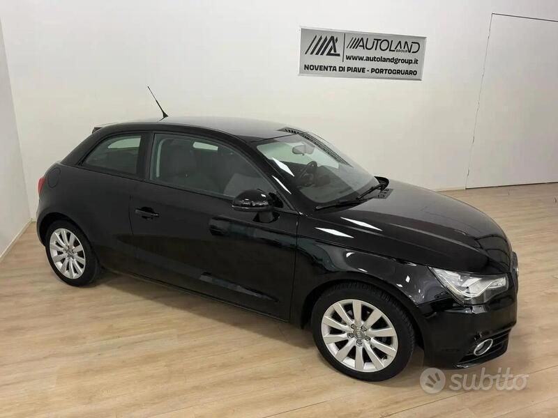 Usata Audi A1 Ambition 105 CV (77 kW) 2013 Nero Utilitaria