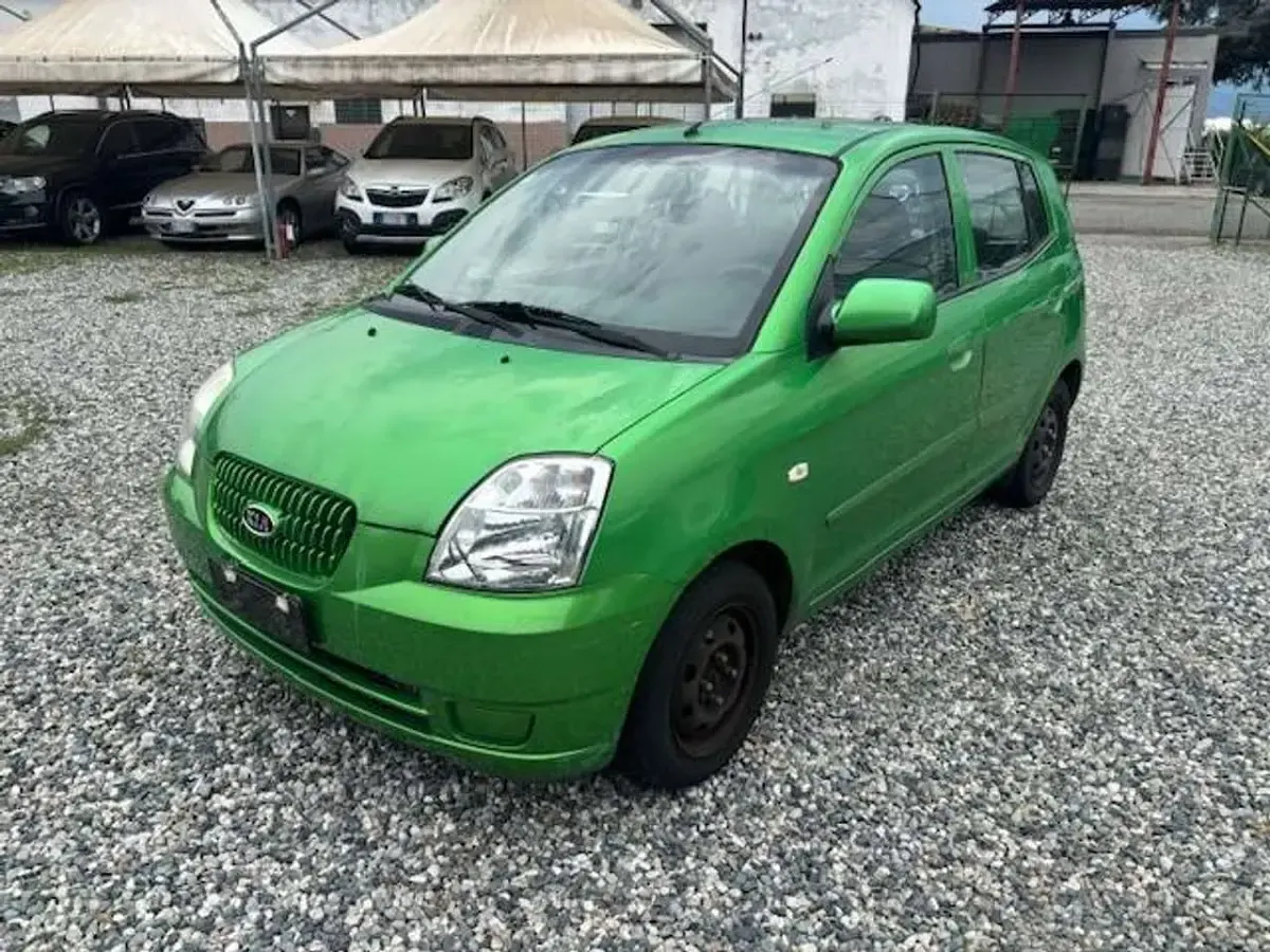 Usata Kia Picanto EX 65 CV (47 kW) 2006 Verde Utilitaria