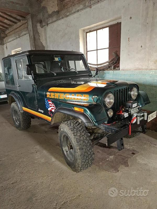 Usata Jeep CJ 1980 Verde