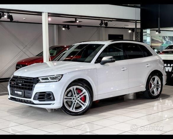 Bianco Usata 2019 Audi SQ5 S-Line SUV | 39.900 € (Buon prezzo) - Immagine 1/4