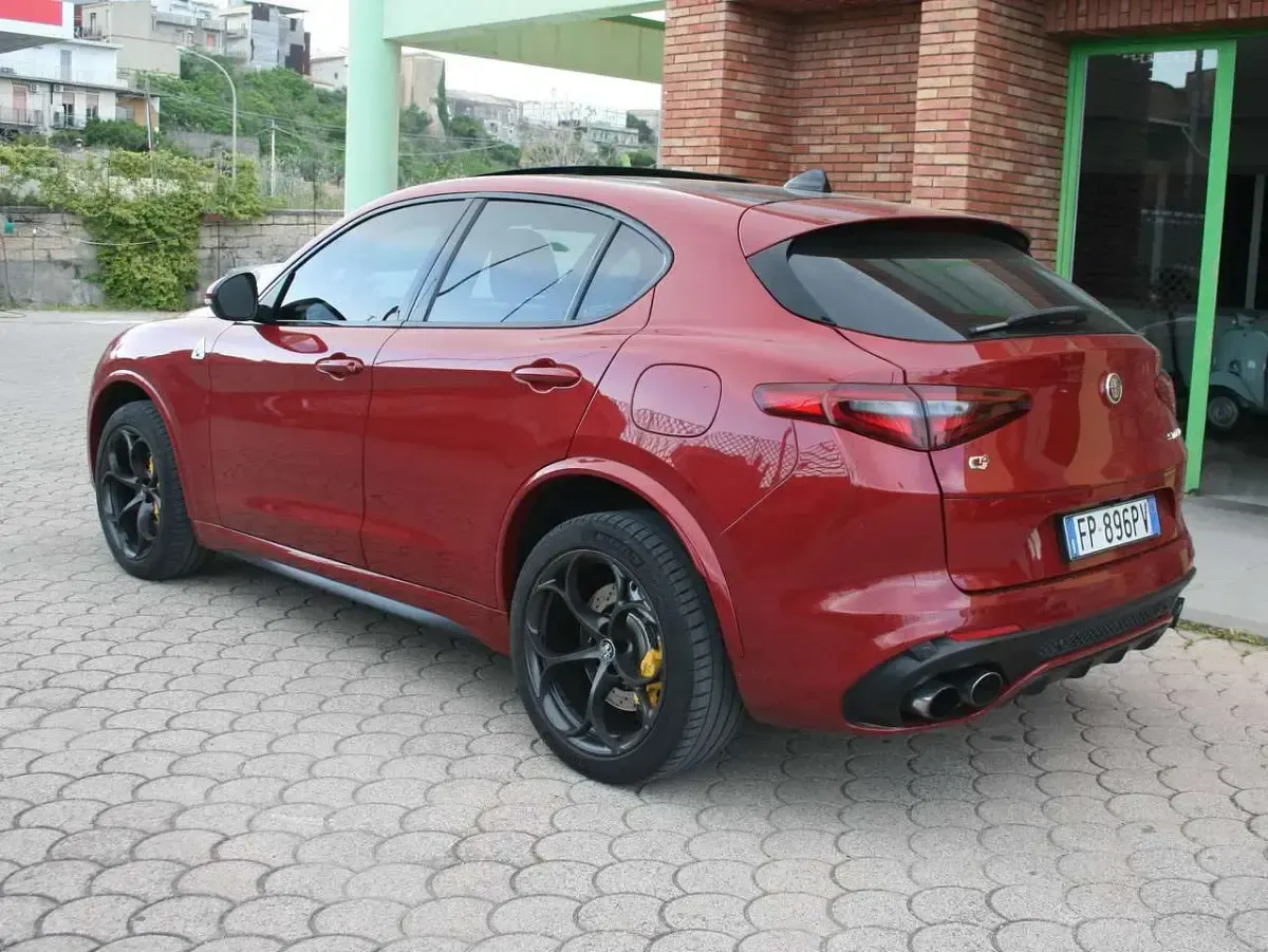 Usata Alfa Romeo Stelvio Quadrifoglio 510 CV (375 kW) 2018 Rosso SUV