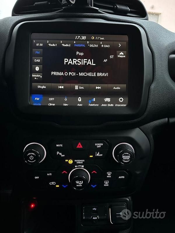 Usata Jeep Renegade Longitude 120 CV (88 kW) 2019 Rosso SUV