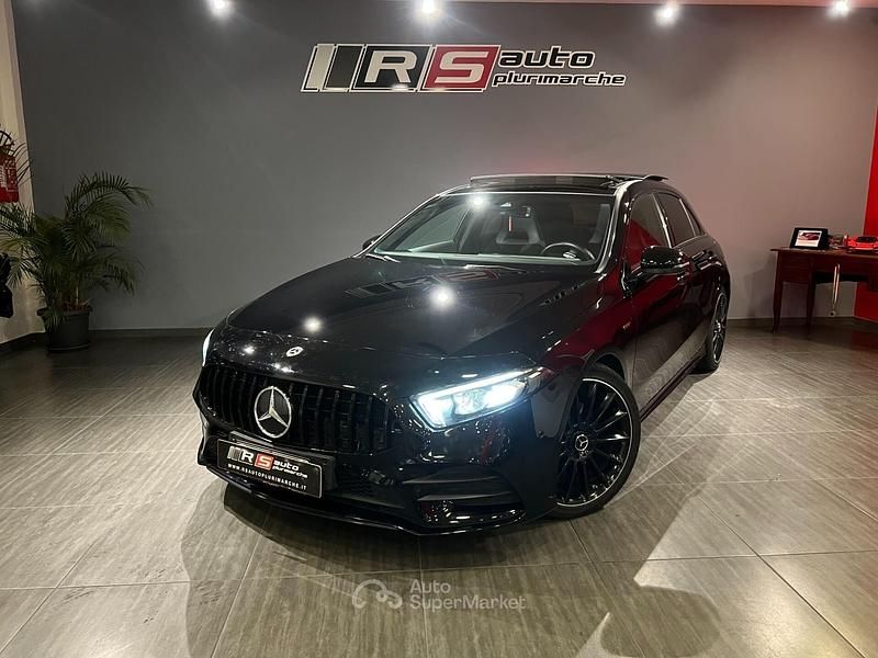 Usata Mercedes A200 Edition 1 150 CV (110 kW) 2022 Nero Berlina