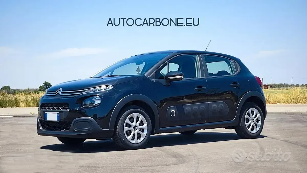 Usata Citroën C3 102 CV (75 kW) 2020 Nero Utilitaria