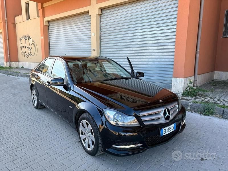 Usata Mercedes C220 2012 Nero Berlina