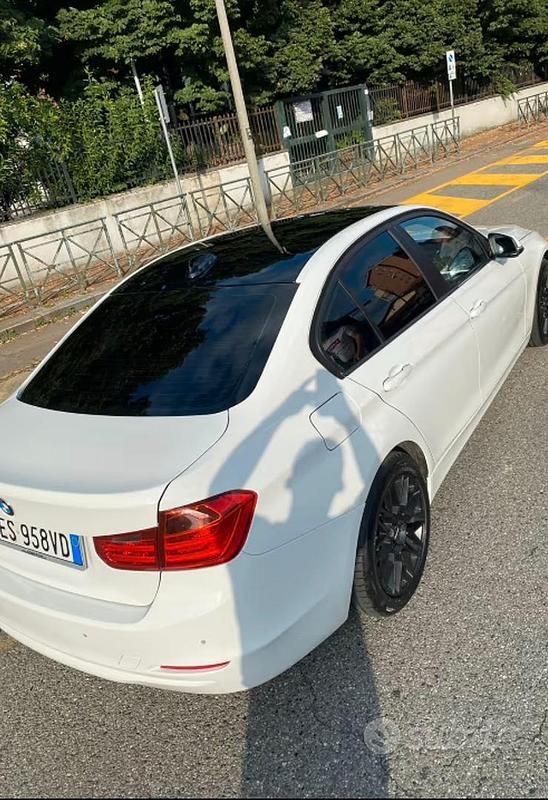 Usata BMW 316 116 CV (85 kW) 2013 Bianco Berlina