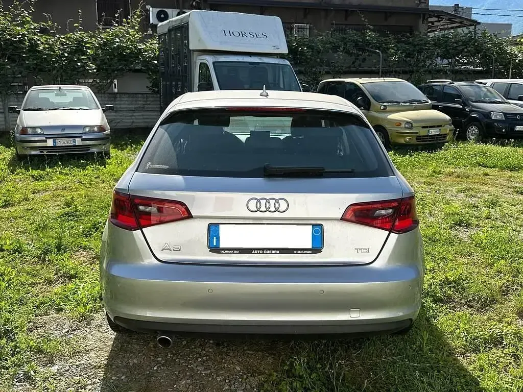 Usata Audi A3 Ambition 110 CV (80 kW) 2015 Grigio Berlina