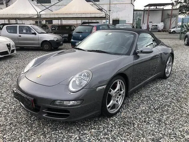 Usata Porsche 997 385 CV (283 kW) 2008 Grigio Cabrio