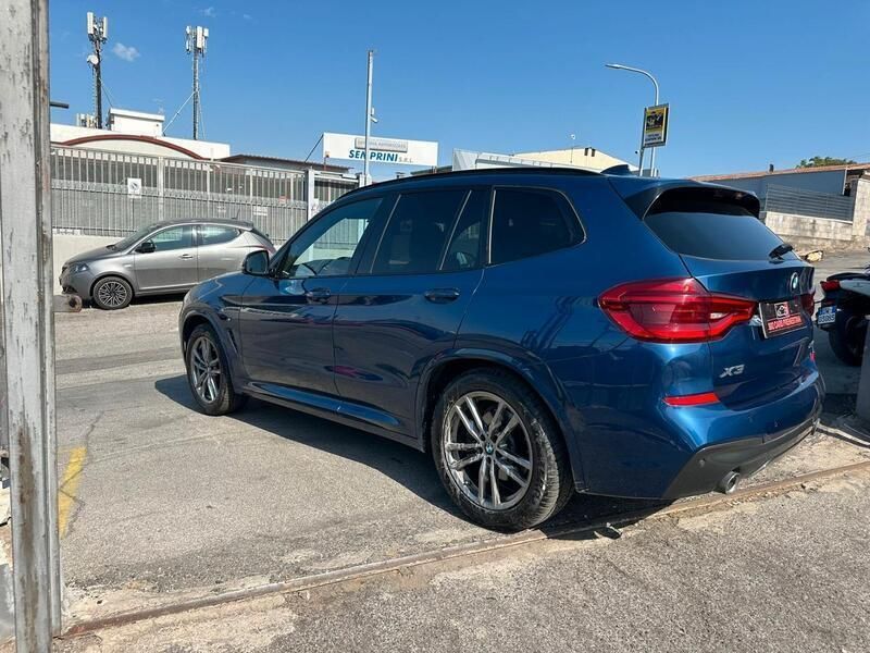 Usata BMW X3 M Sport 190 CV (139 kW) 2019 Blu metallizzato SUV