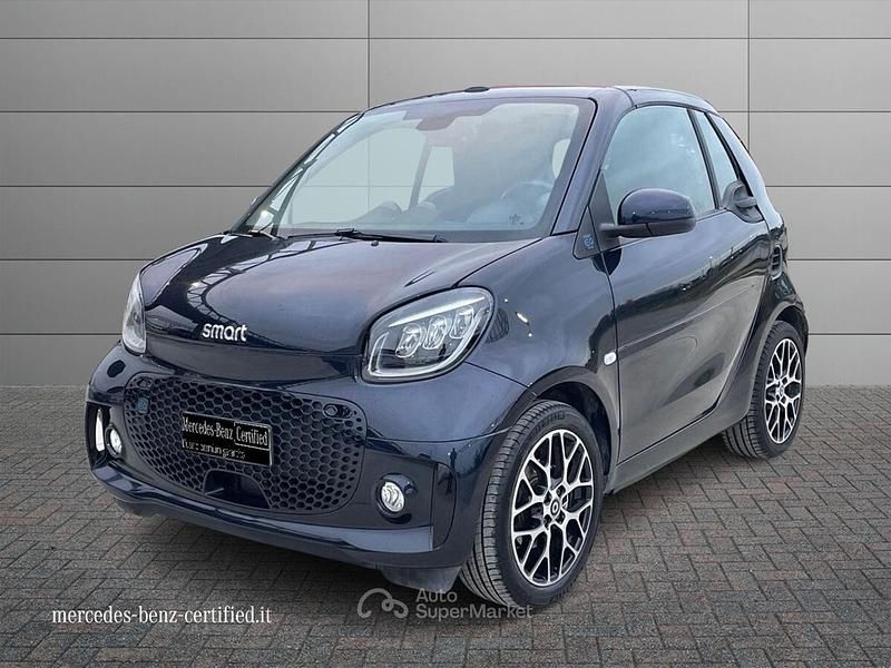 Blu Usata 2022 Smart ForTwo Electric Drive Prime Cabrio | 16.400 € (Cara) - Immagine 1/4