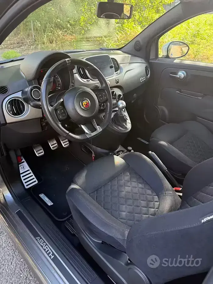 Usata Abarth 595 165 CV (121 kW) 2021 Grigio Utilitaria