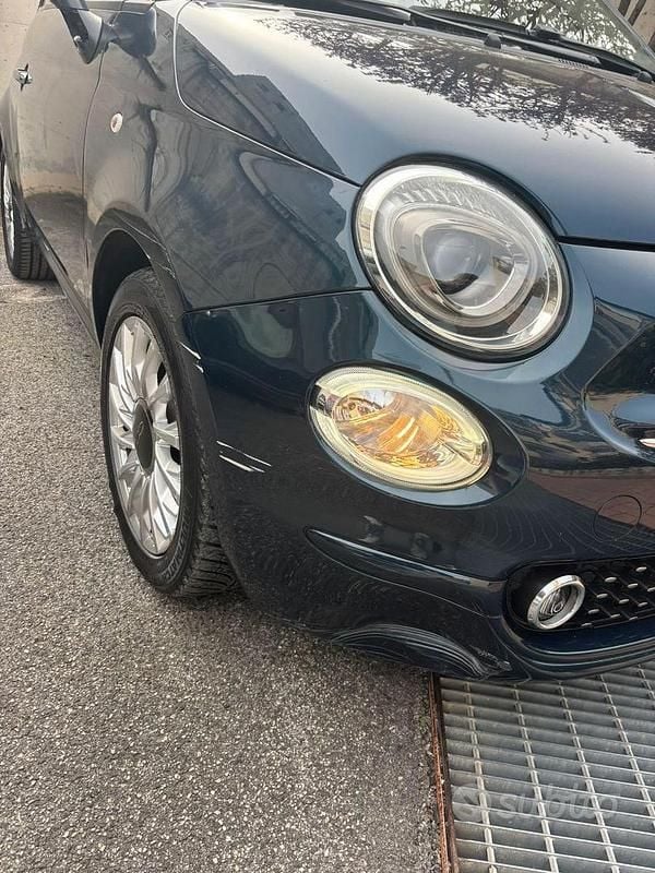 Usata Fiat 500 69 CV (50 kW) 2021 Blu Utilitaria