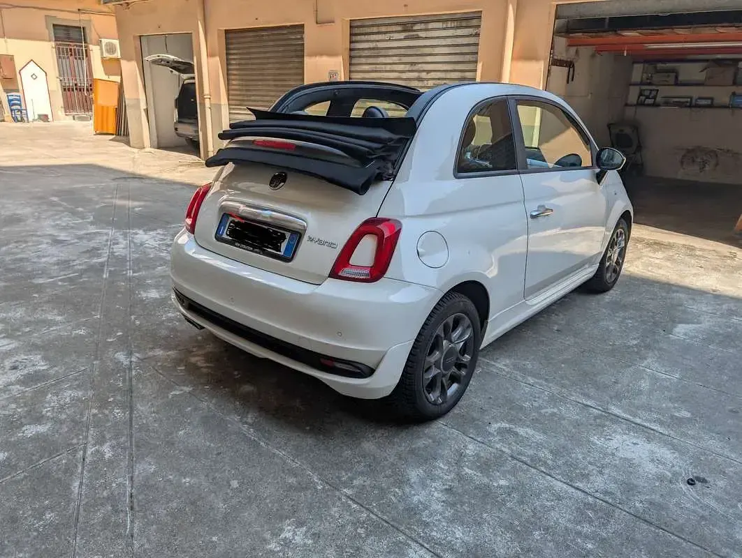 Usata Fiat 500C Sport 69 CV (50 kW) 2021 Cabrio