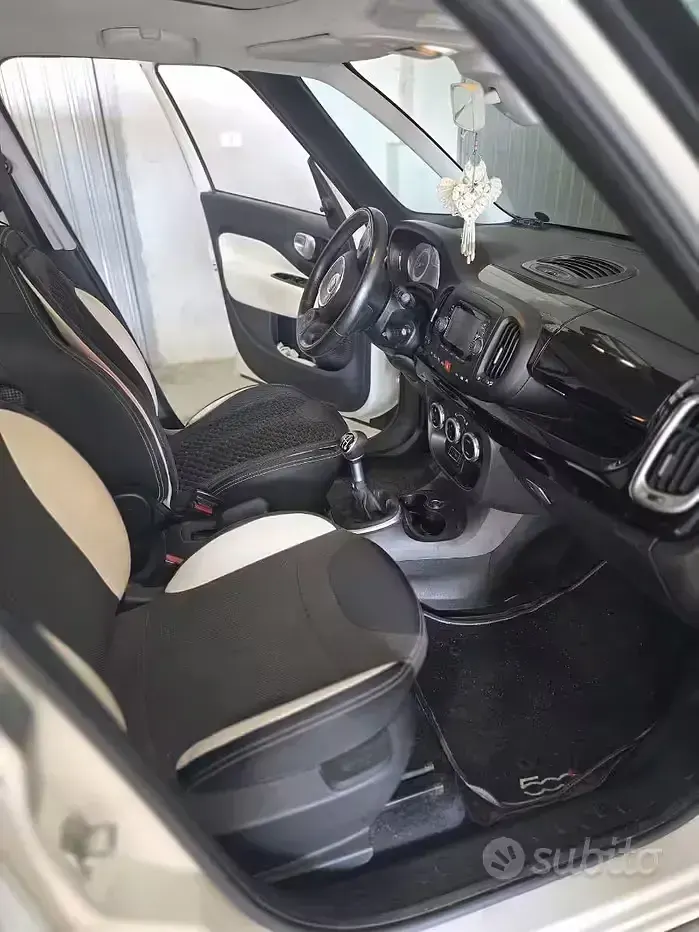 Usata Fiat 500L Trekking 95 CV (69 kW) 2016 Bianco Monovolume